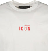 Icon T-shirt White Red